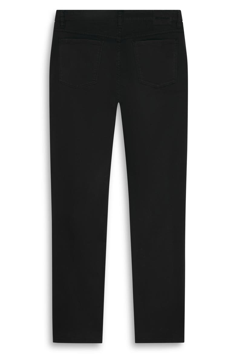 Five Pocket Stretch Cotton Pants, Alternate, color, BLACK
