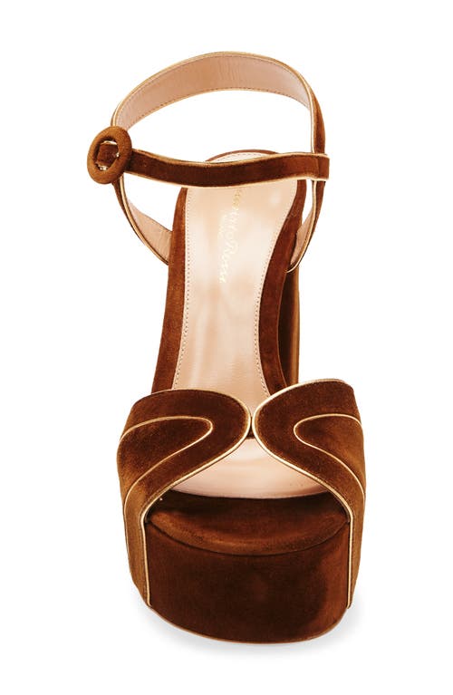 Gianvito Rossi Ankle Strap Platform Sandal