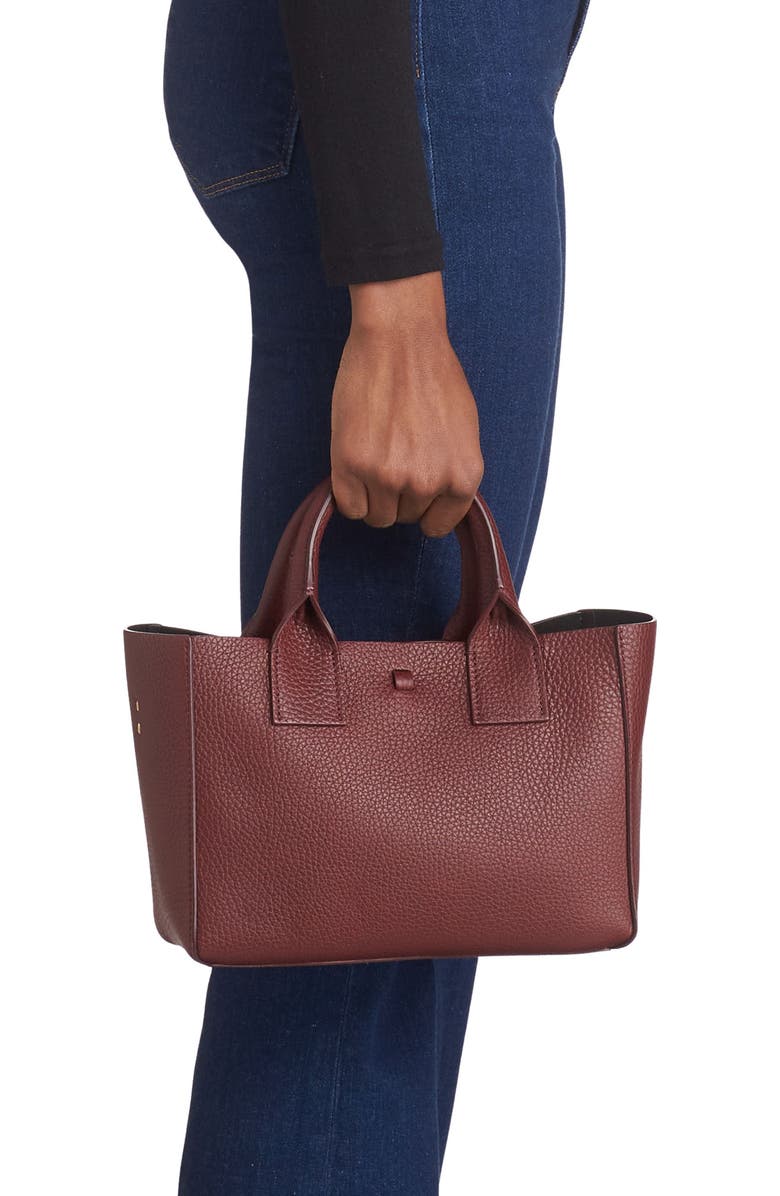 Yvonne Koné Little Filippo Leather Tote, Alternate, color,