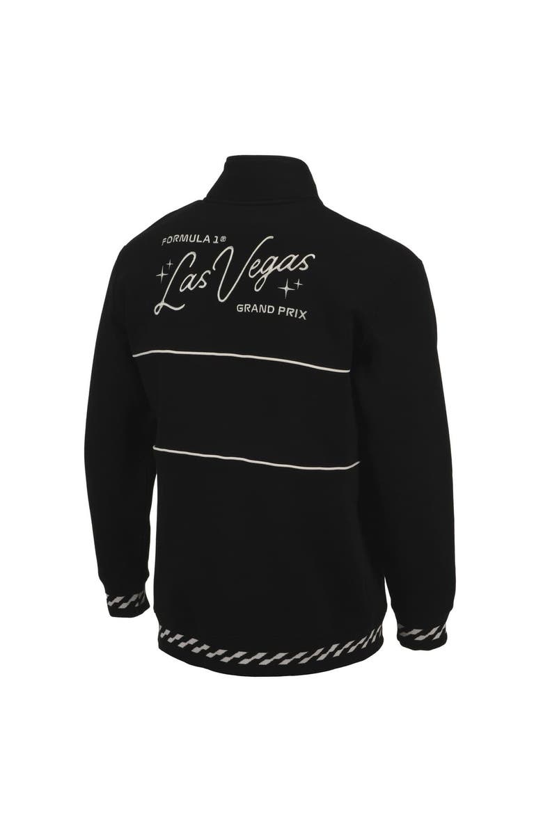 Insomniac Unisex Black Formula 1 2024 Las Vegas Grand Prix Classic Quarter-Zip Pullover Sweatshirt, Alternate, color, 