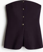 H&M Ponte Di Roma Bandeau Waistcoat