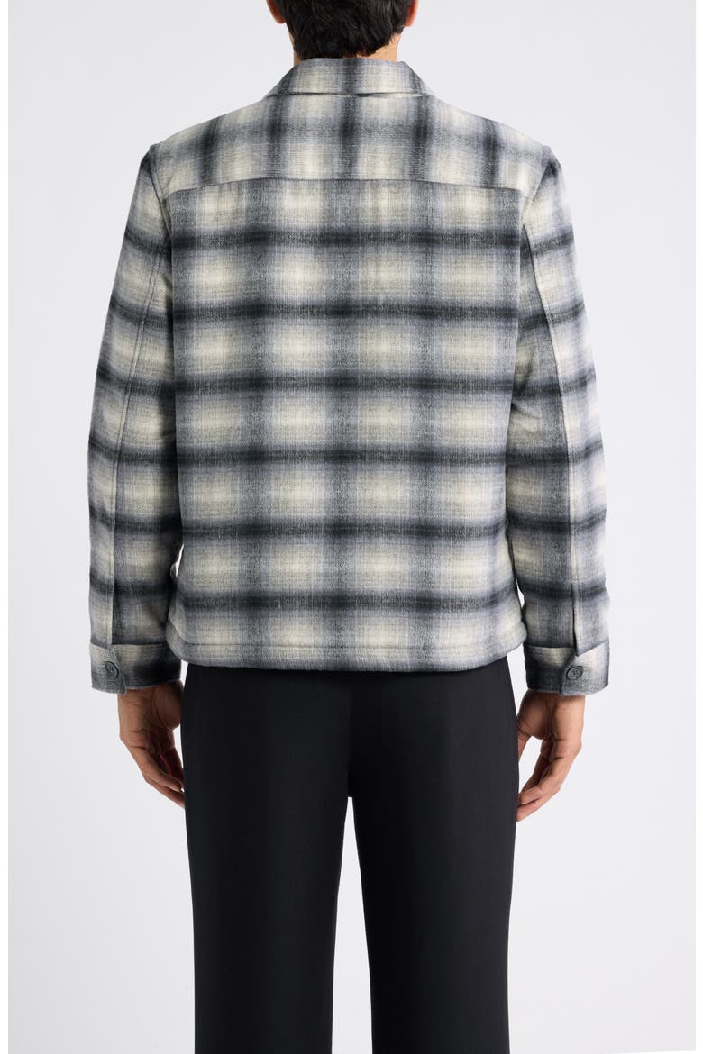 Conduct Plaid Jacket, Alternate, color, STONE GREY