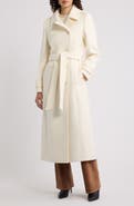 Vince Double Breasted Wool & Cashmere Blend Maxi Coat