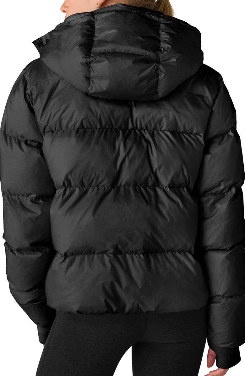 Beyond Yoga Big Cozy Puffer Hooded Jacket, Alternate, color,