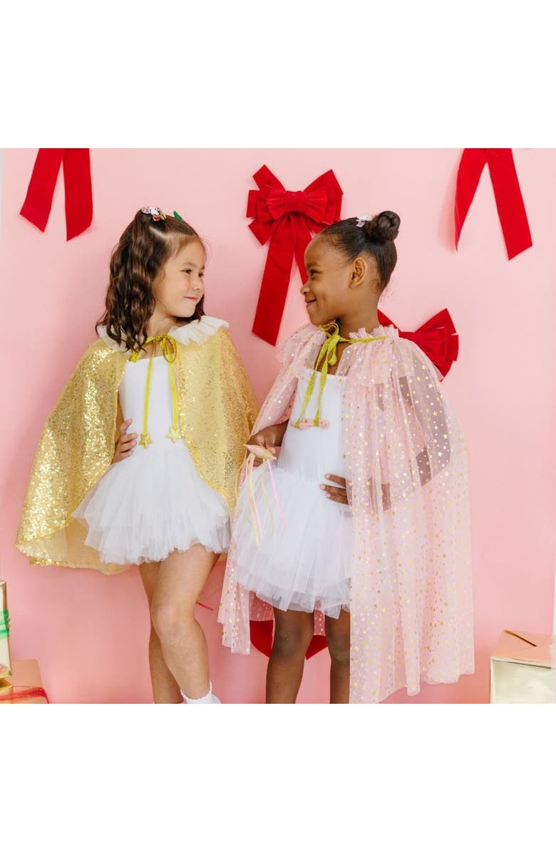 Sweet Wink Blush Shimmer Star Cape, Alternate, color,