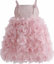 Tulleen Arabella Glitter Ruffle Dress