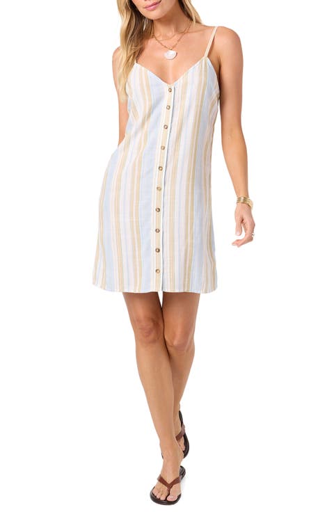 Atlee Stripe Minidress
