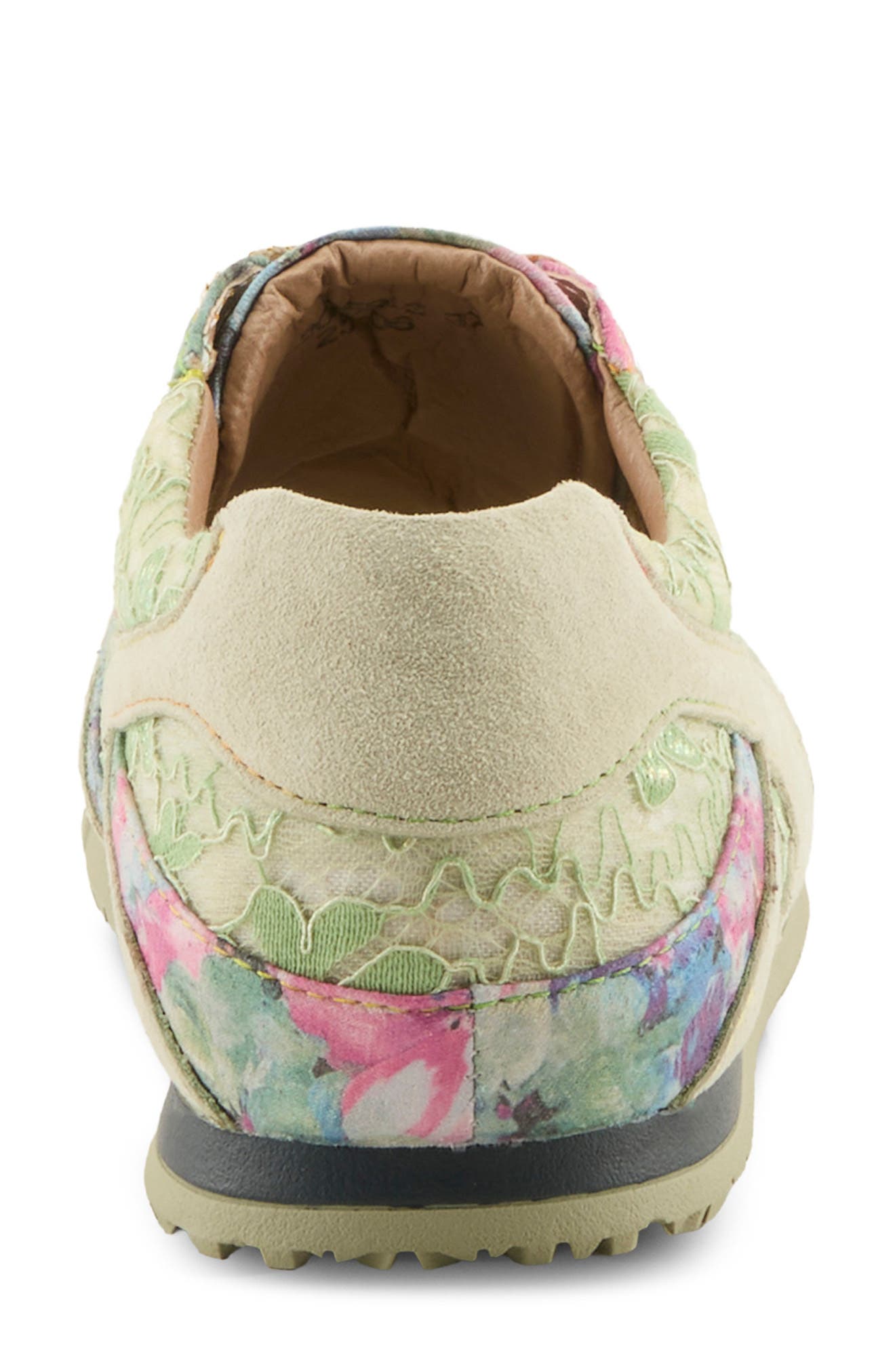 L
Artiste by Spring Step Wave Hello Sneaker, Alternate, color, Mint Green