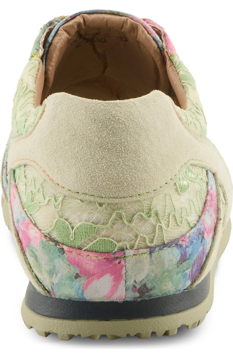 L
Artiste by Spring Step Wave Hello Sneaker, Alternate, color, Mint Green