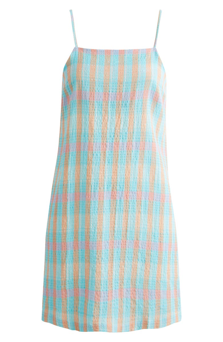 Rip Curl Sun to Sea Check Minidress, Alternate, color, 