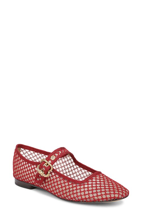 Sam Edelman Michaela Mesh Flat In Red