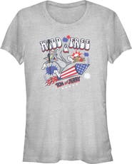 Tom and Jerry Junior's Wild and Free Duo Short Sleeve Graphic T-Shirt