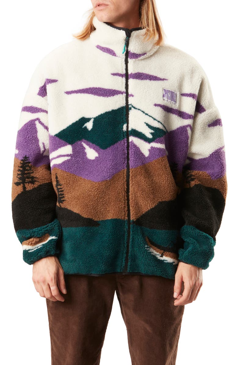 Picture Organic Clothing Hafdals Relaxed Fit Fleece Jacket, Main, color, 