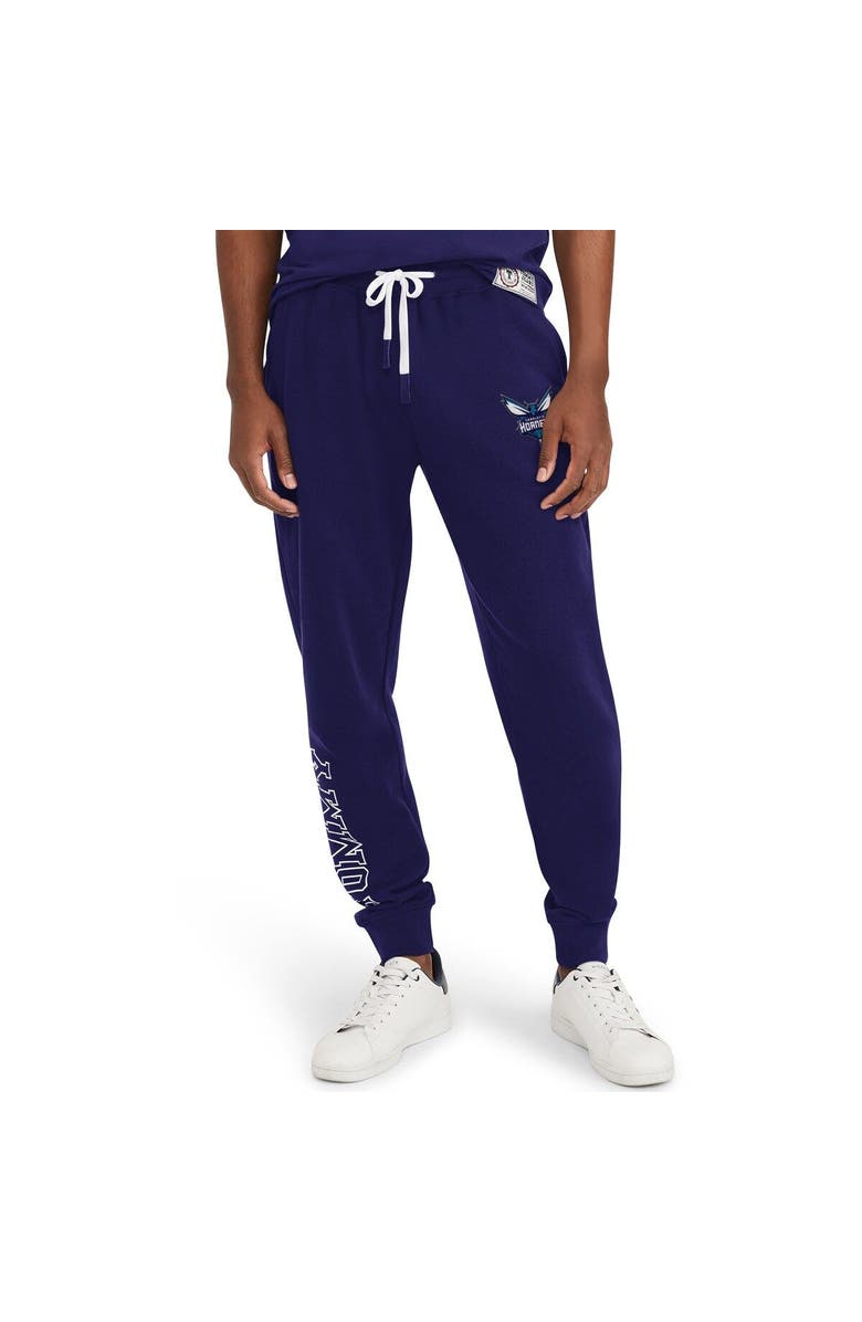 TOMMY JEANS Men's Tommy Jeans Purple Charlotte Hornets Carl Bi-Blend Fleece Jogger Pants, Main, color, Purple