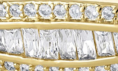 Fzn Cubic Zirconia Line Bracelet In Gold