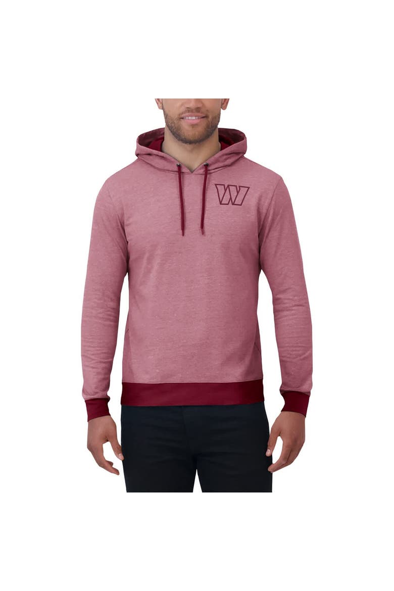Men's Darius Rucker Collection by Fanatics Burgundy Washington Commanders Tonal Knit Pullover Hoodie, Alternate, color, Burgundy