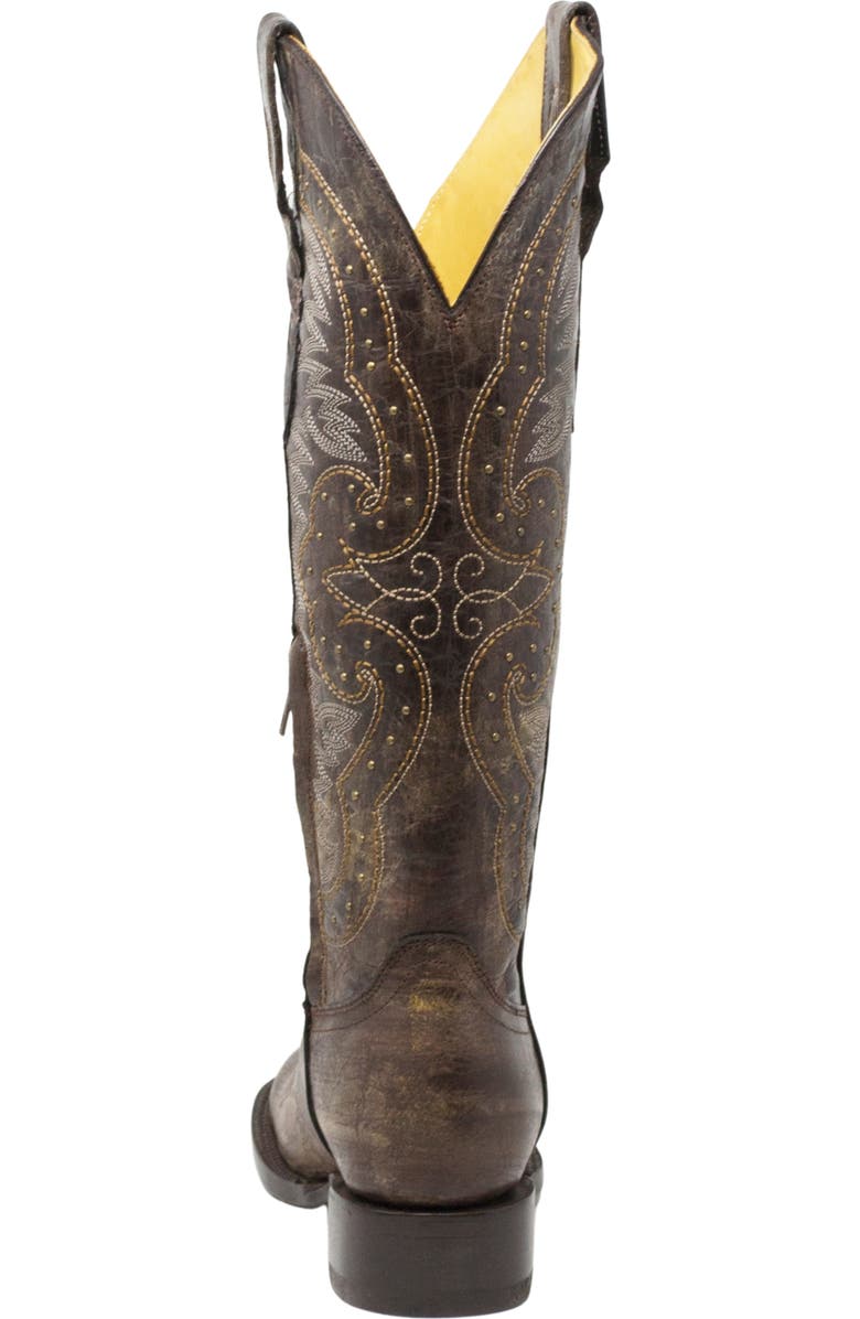 NORTALIE The Arena Western Cowboy Boot, Alternate, color, Arena