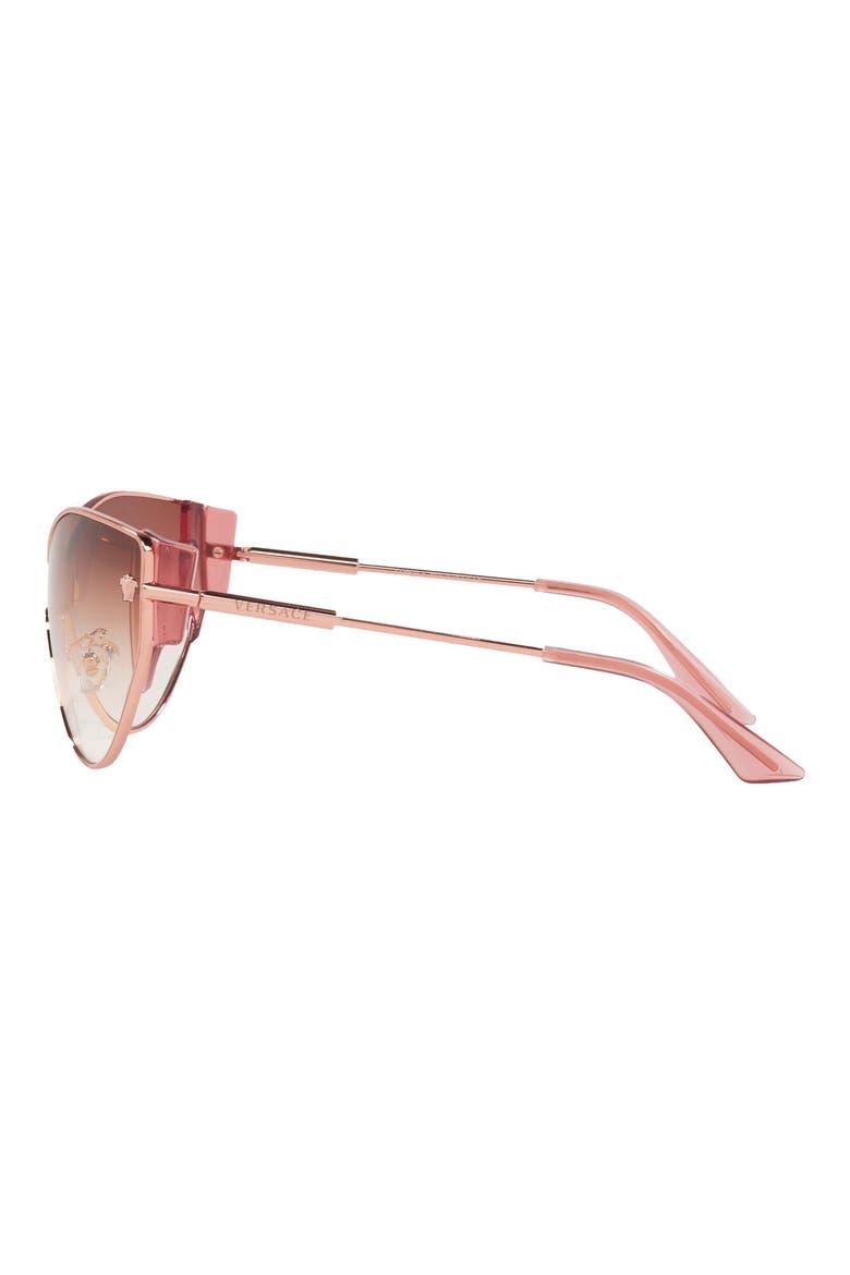 Cat Eye Sunglasses, Alternate, color, PALE ROSE GOLD