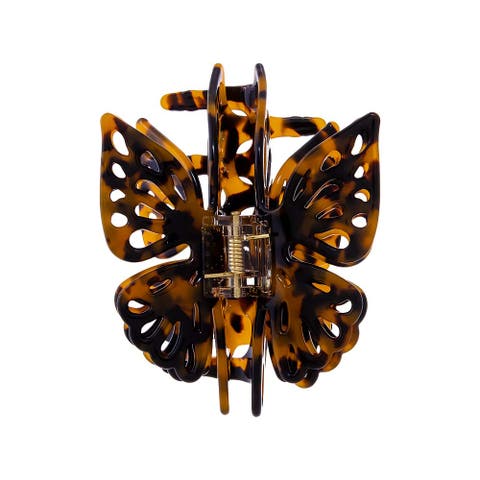 Pretty In Pink Butterfly Claw Clip