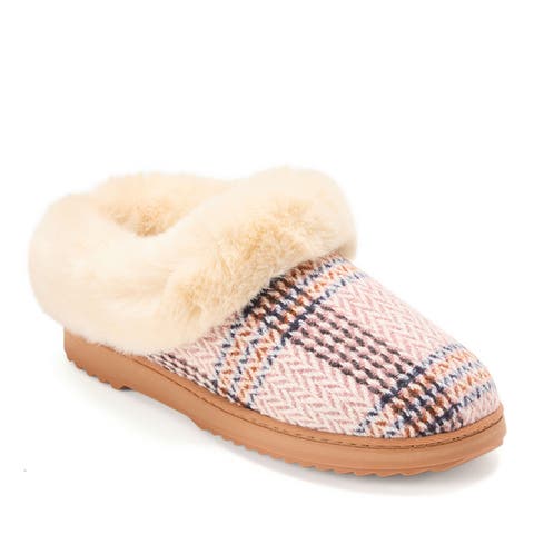 Hannah Festive Knit Clog Slipper (Women)