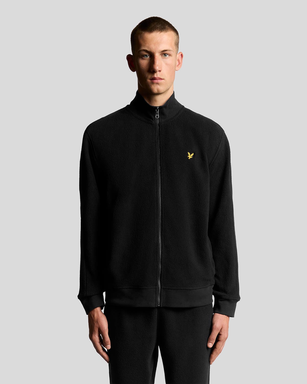 Long Sleeve Polar Fleece Track Jacket