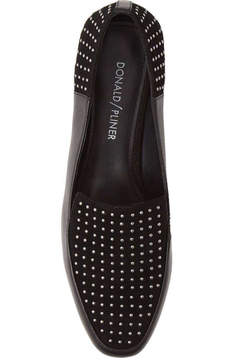 Donald Pliner Studded Loafer, Alternate, color,