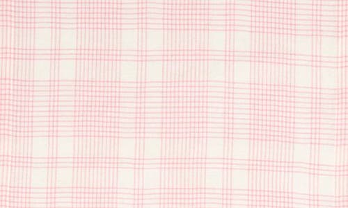 Heather Taylor Home Marianne Plaid Table Runner In Peony