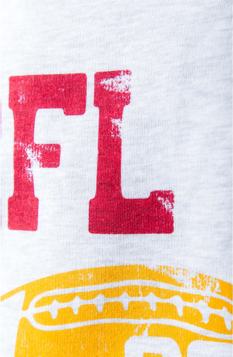 Colourful Rebel National Champs Droped Shoulder Sweat, Alternate, color, Light Grey Melange