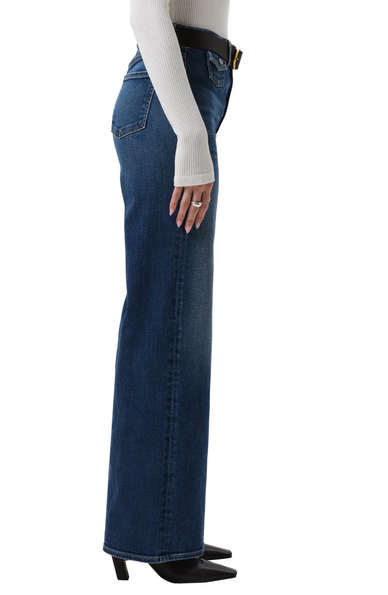 Citizens of Humanity Issy High Waist Wide Leg Jeans, Alternate, color, Sarai Md Dk In