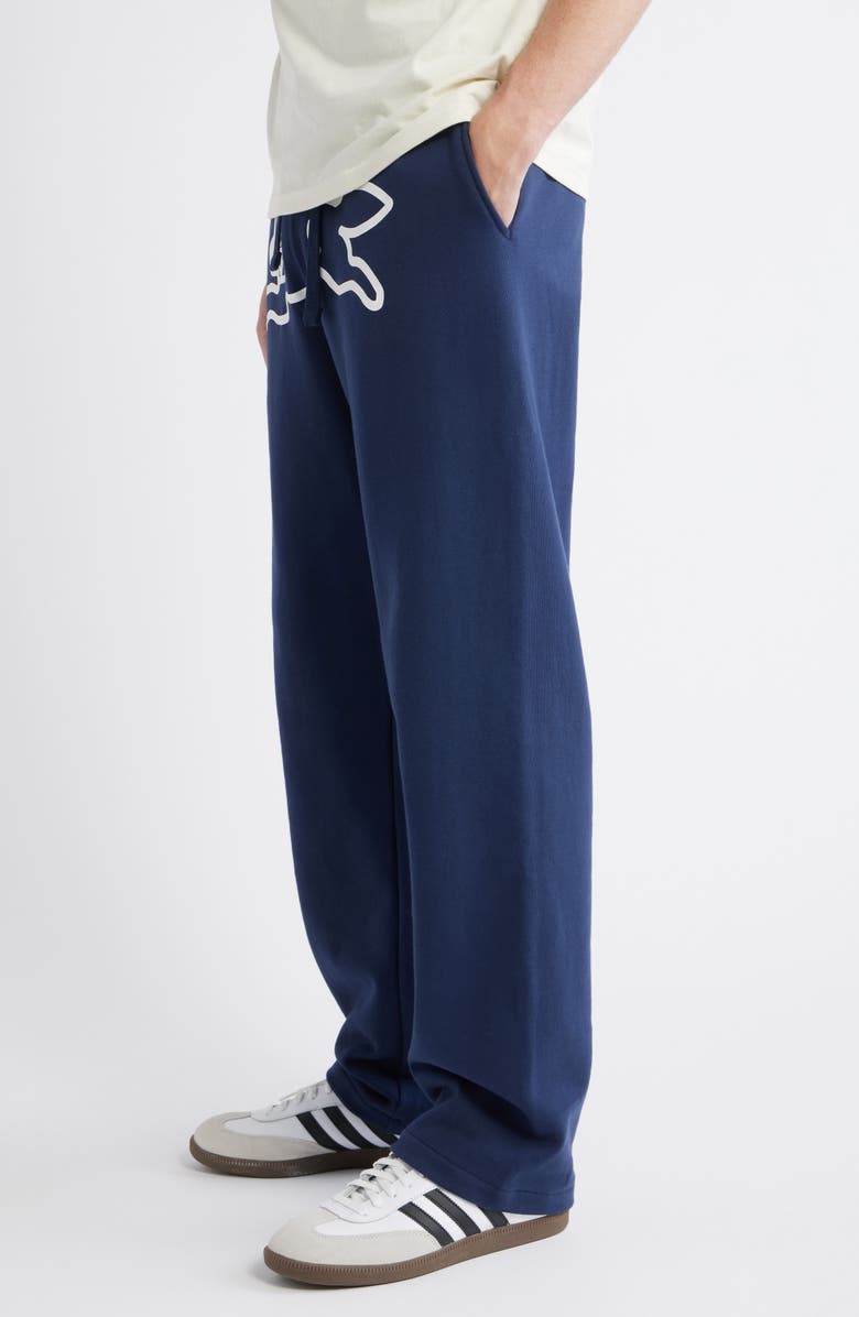 ICECREAM Running Dog Drawstring Sweatpants, Alternate, color, Black Iris