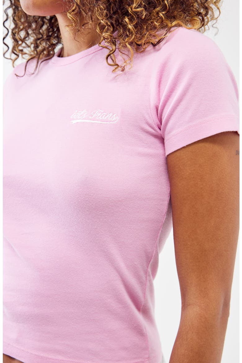 Logo Script Baby Tee, Alternate, color, DUSKY PINK