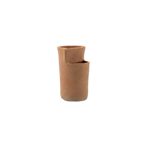 Natural Terracotta Multi Level Decorative Vase
