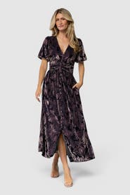 Baltic Børn Dahlia Velvet Dress