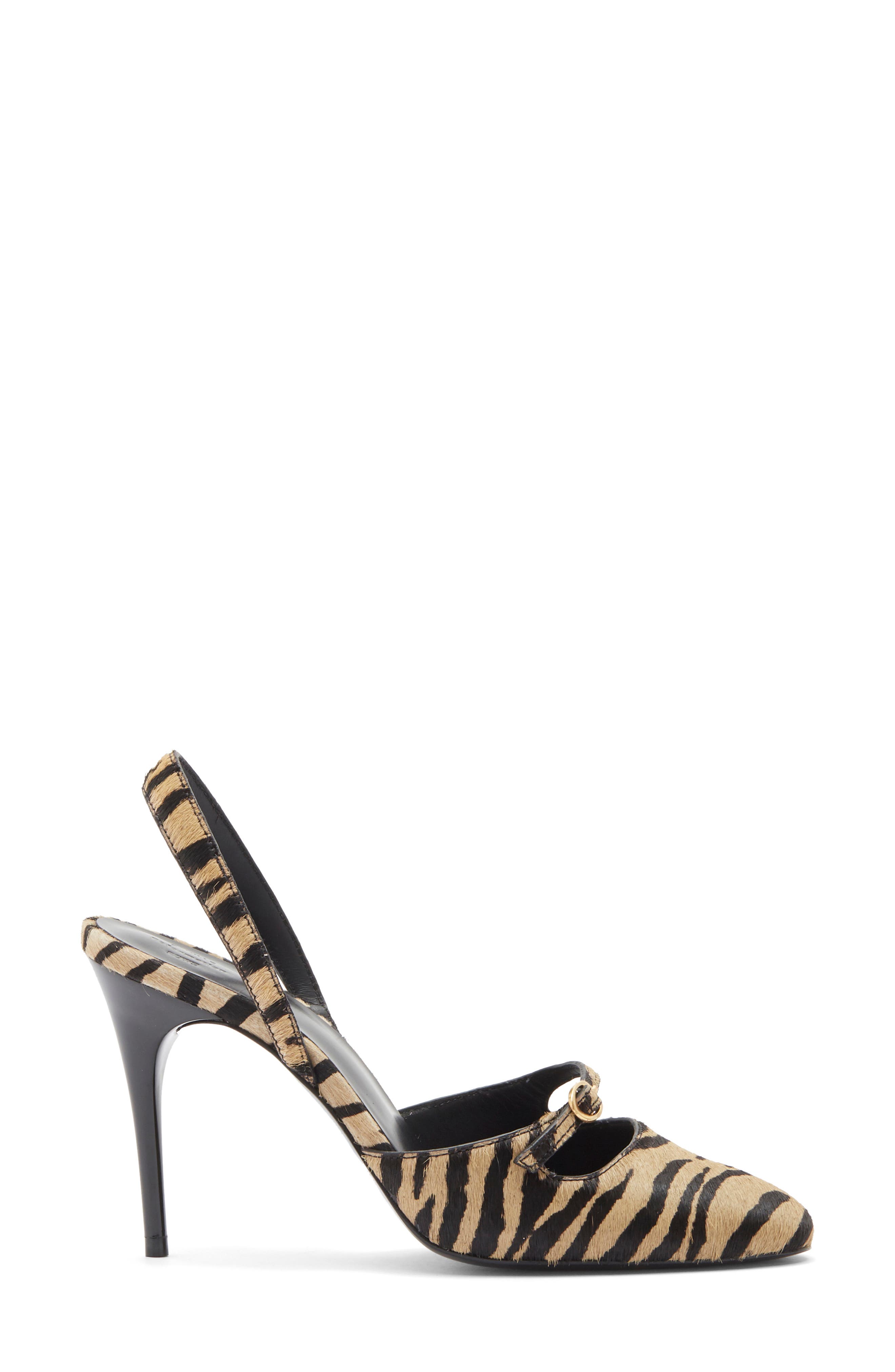 Iris Genuine Calf Hair Pump, Alternate, color, WARM TIGER HAIRCALF