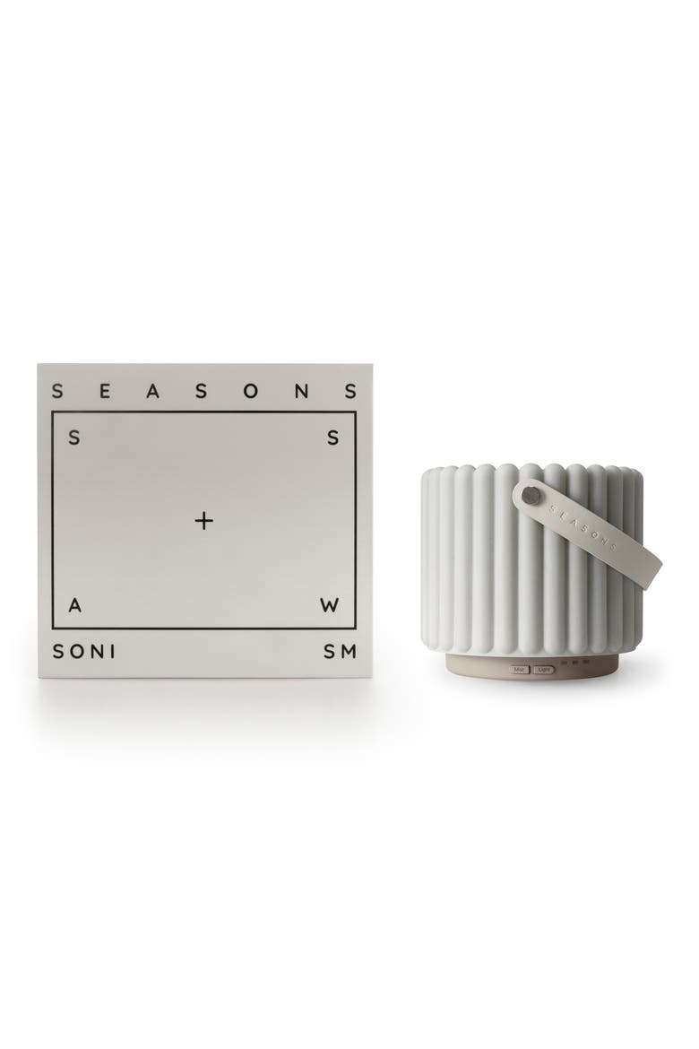 Soni SM Portable Atomizing Diffuser, Alternate, color, SAND GREY