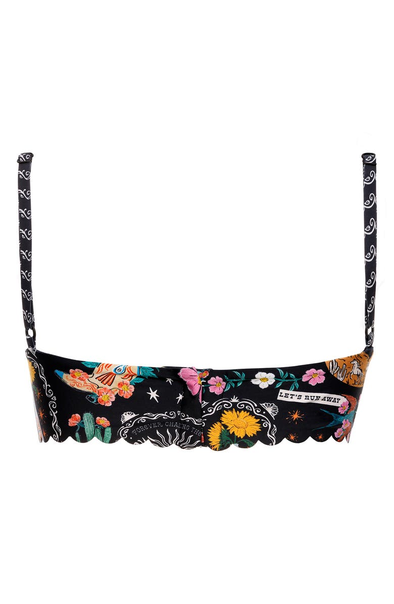 Agua Bendita Lauren Nopal Underwire Bikini Top, Alternate, color, 