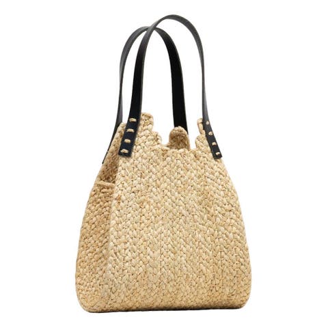 Mini Embe Braided Raffia Tote