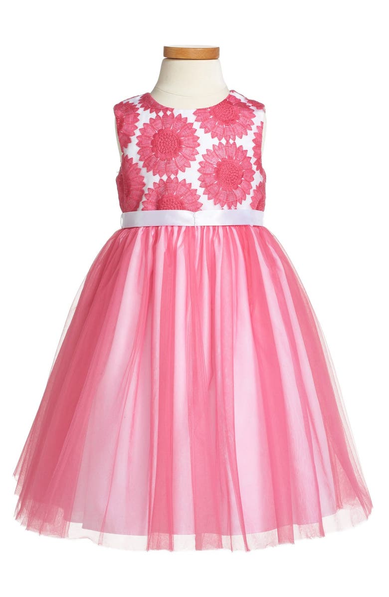 Pippa & Julie Sleeveless Tulle Dress, Alternate, color, 