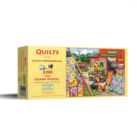 Quilts 300 piece Jigsaw Puzzle for Adults
