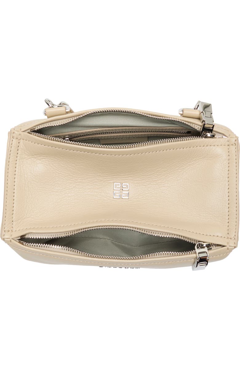 Givenchy Pandora Mini Crossbody Bag, Alternate, color, Beige