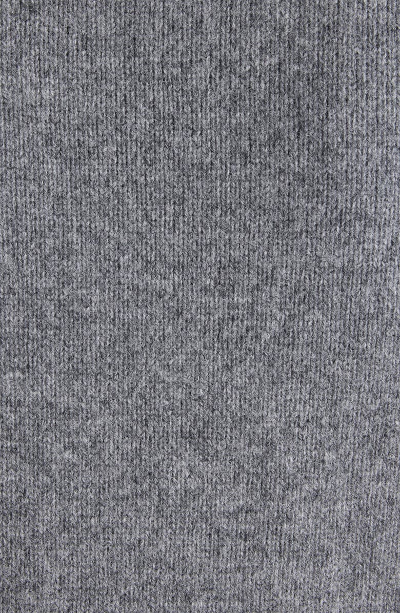 Givenchy Logo Intarsia Wool & Cashmere Sweater, Alternate, color, Slate Blend