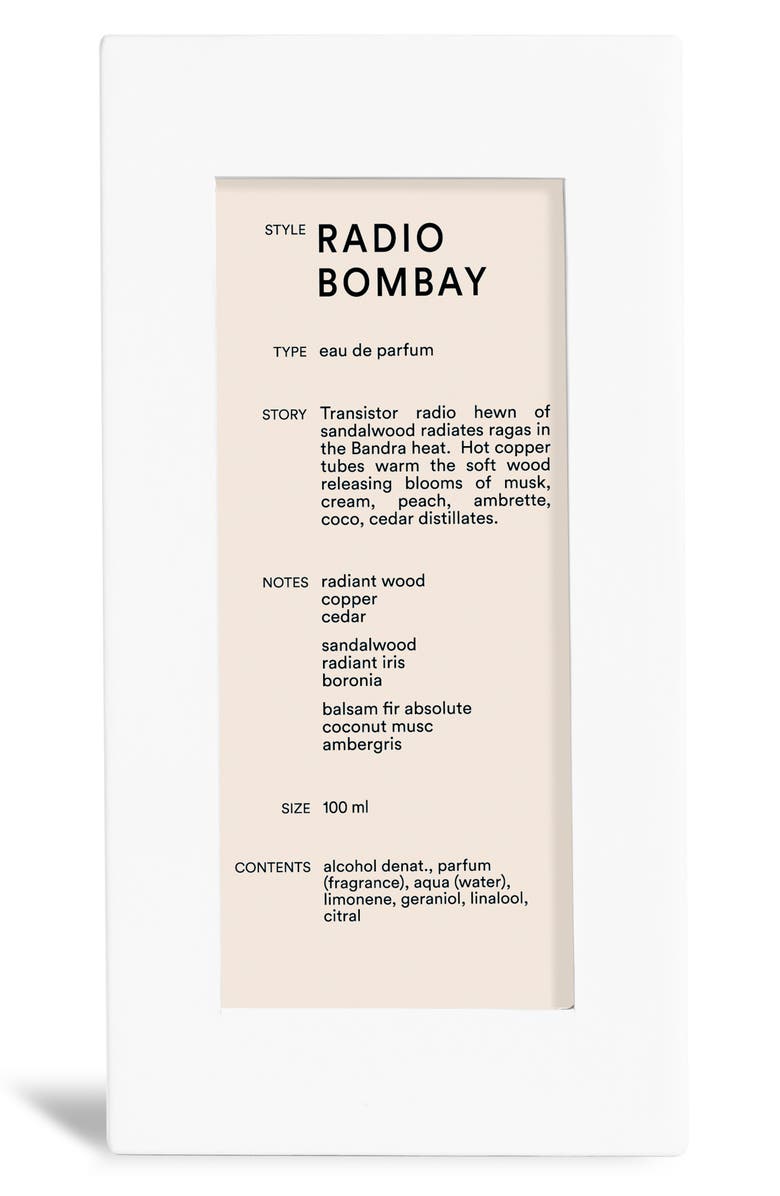 D.S. & Durga Radio Bombay Eau de Parfum, Alternate, color, 