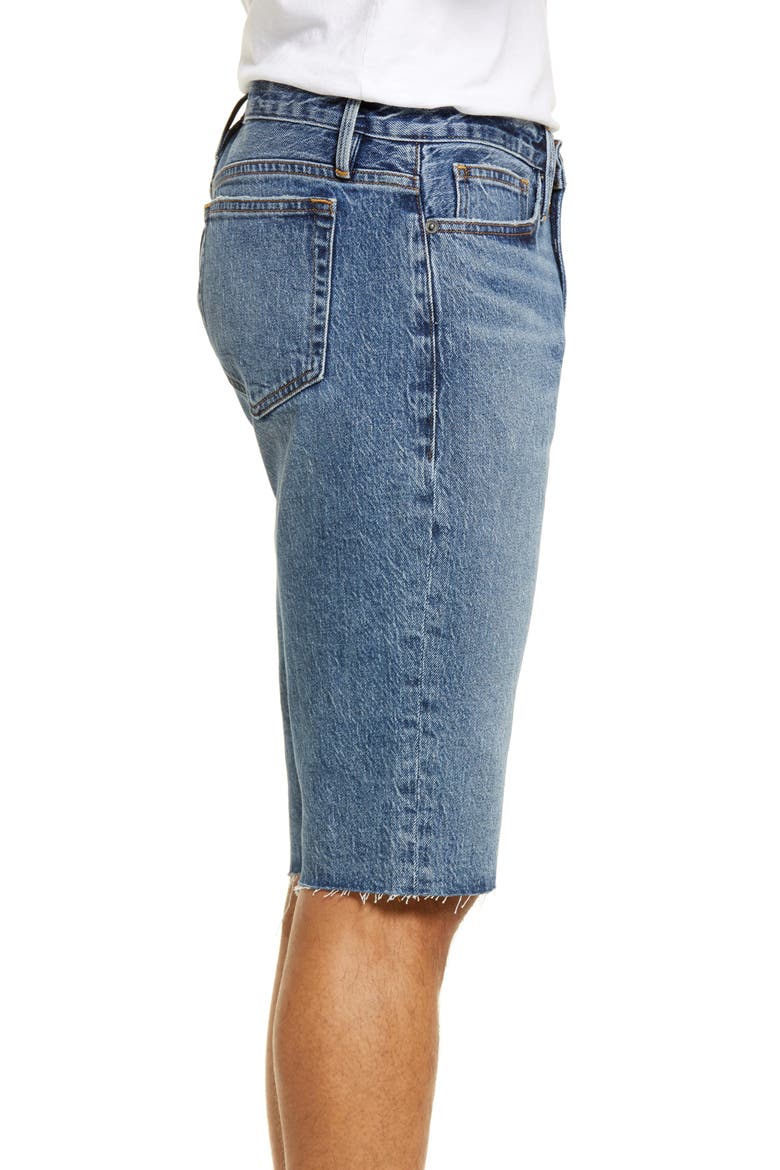 L’Homme Relaxed Cutoff Shorts, Alternate, color, FAIRFIELD