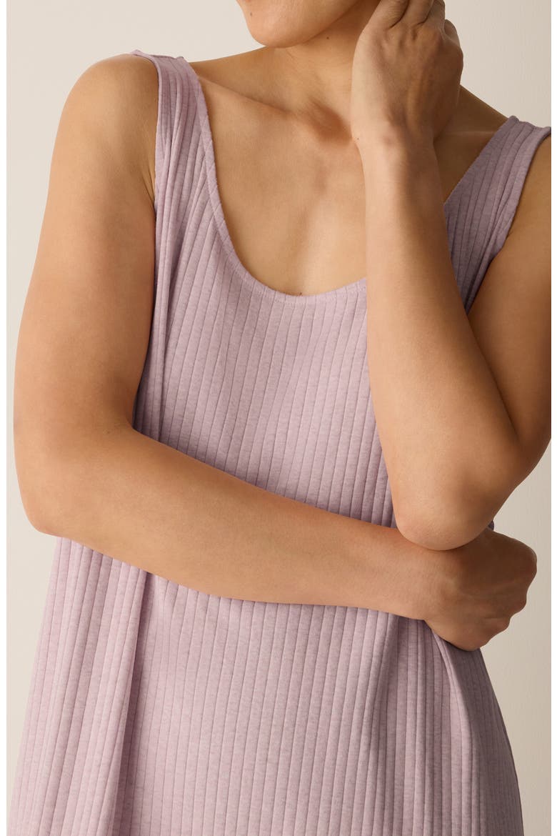 Organic Cotton Scoop Neck Maxi Dress, Alternate, color, PEARLESCENT