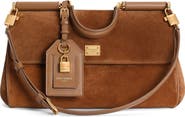 Dolce&Gabbana Medium My Sicily Split Calfskin Handbag