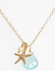 ki-ele Sea Star Cluster Pendant Necklace