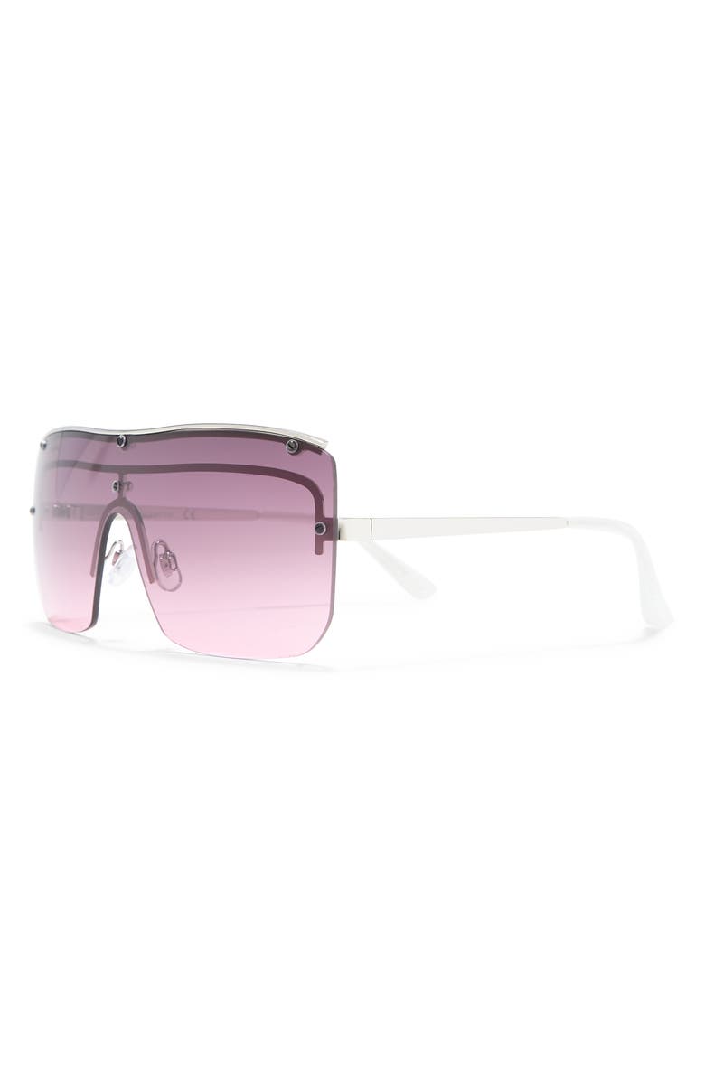 Vince Camuto 70mm Shield Sunglasses, Alternate, color, 