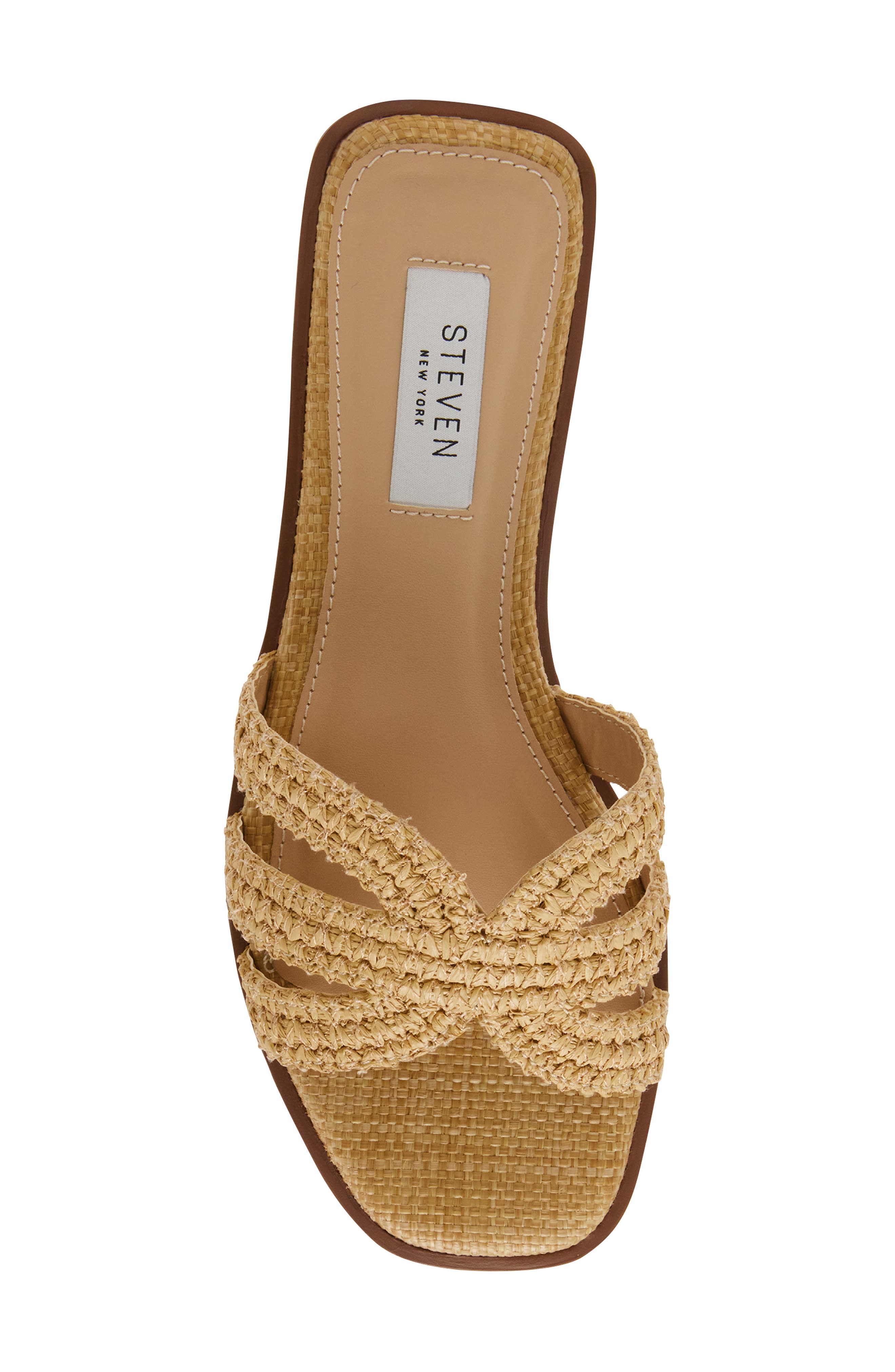 Steven New York Harpo Slide Sandal, Alternate, color, Natural