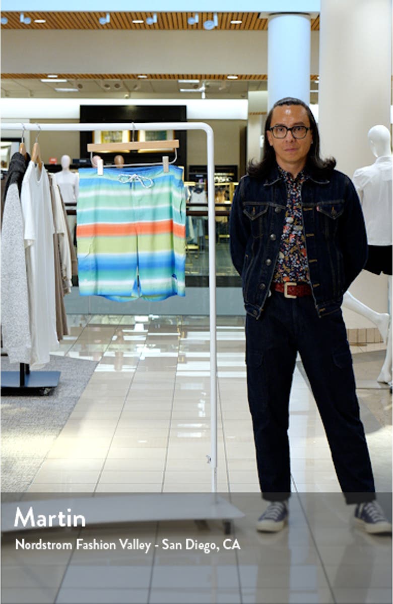 Baja Hazy Tides Board Shorts, sales video thumbnail