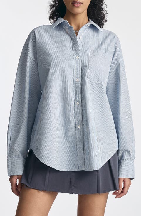 Stripe Cotton Shirt